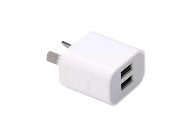 2-Port USB Wall Charger — AU Plug