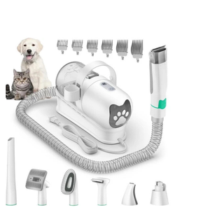 7-in-1 Pet Grooming Kit — Hair Remover, Dryer & Nail Trimmer for Dogs & Cats